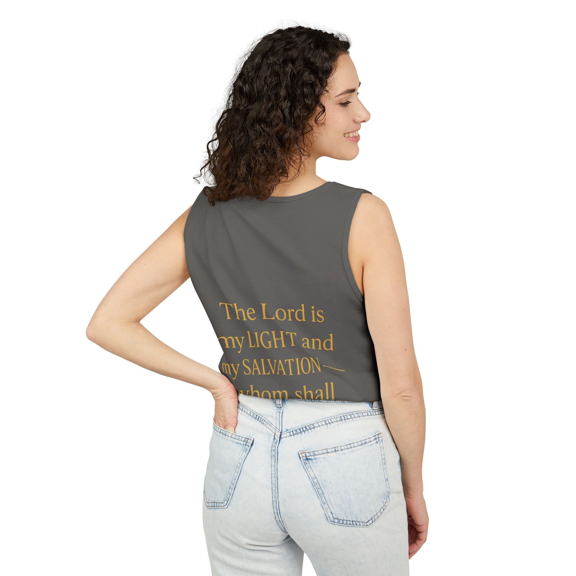 GodMade™ Summer Tank – Walk Boldly in Faith