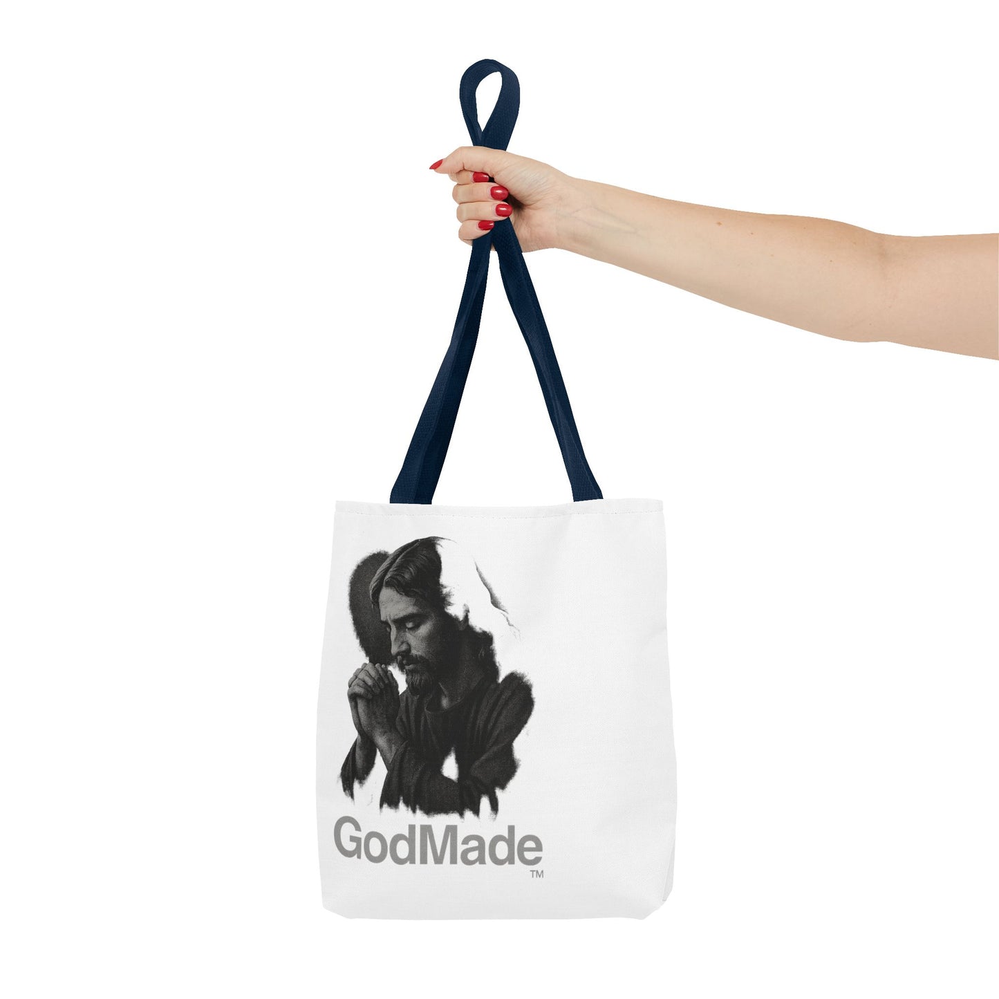 GodMade™ Tote – “Carry the Kingdom” Jesus Art Bag