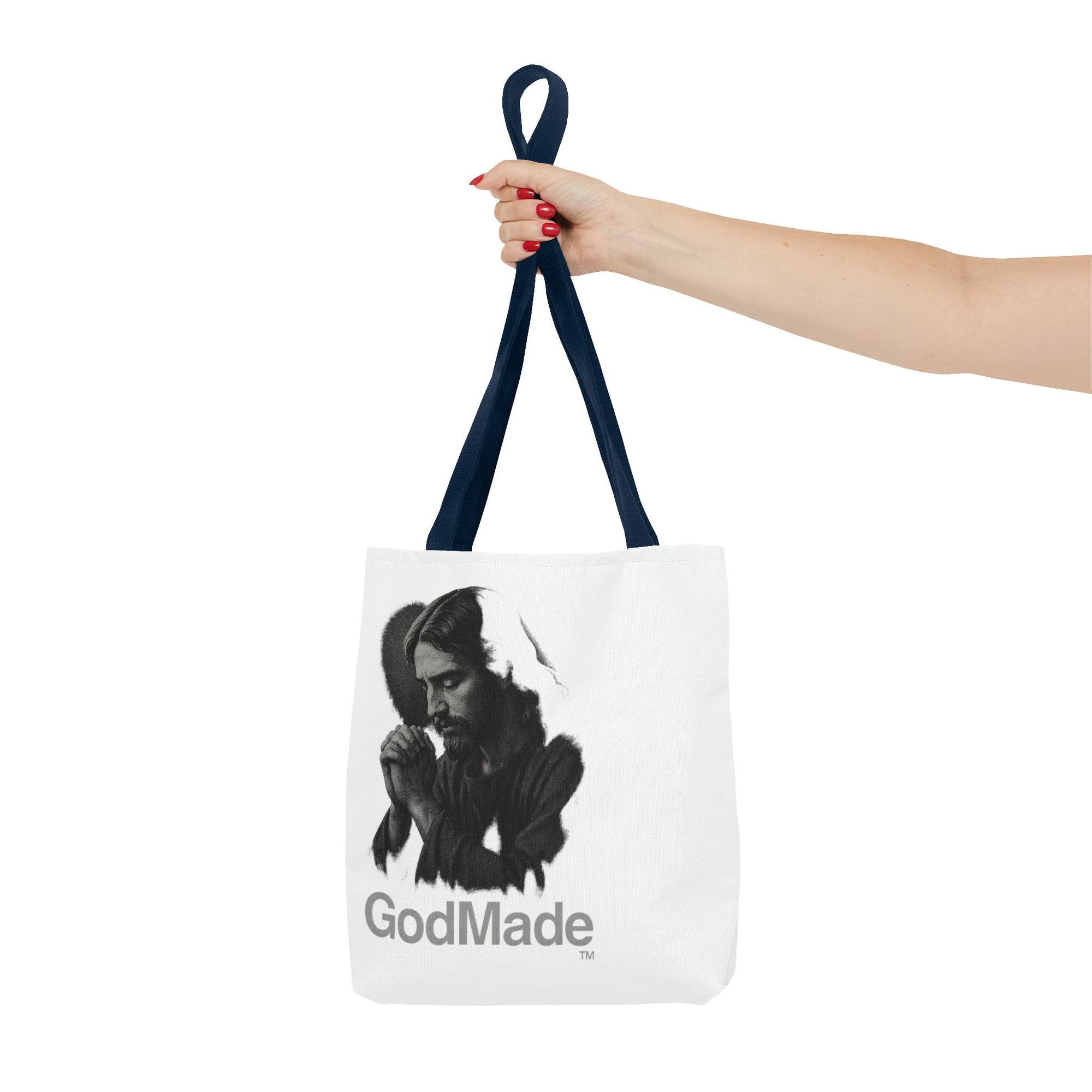 GodMade™ Tote – “Carry the Kingdom” Jesus Art Bag