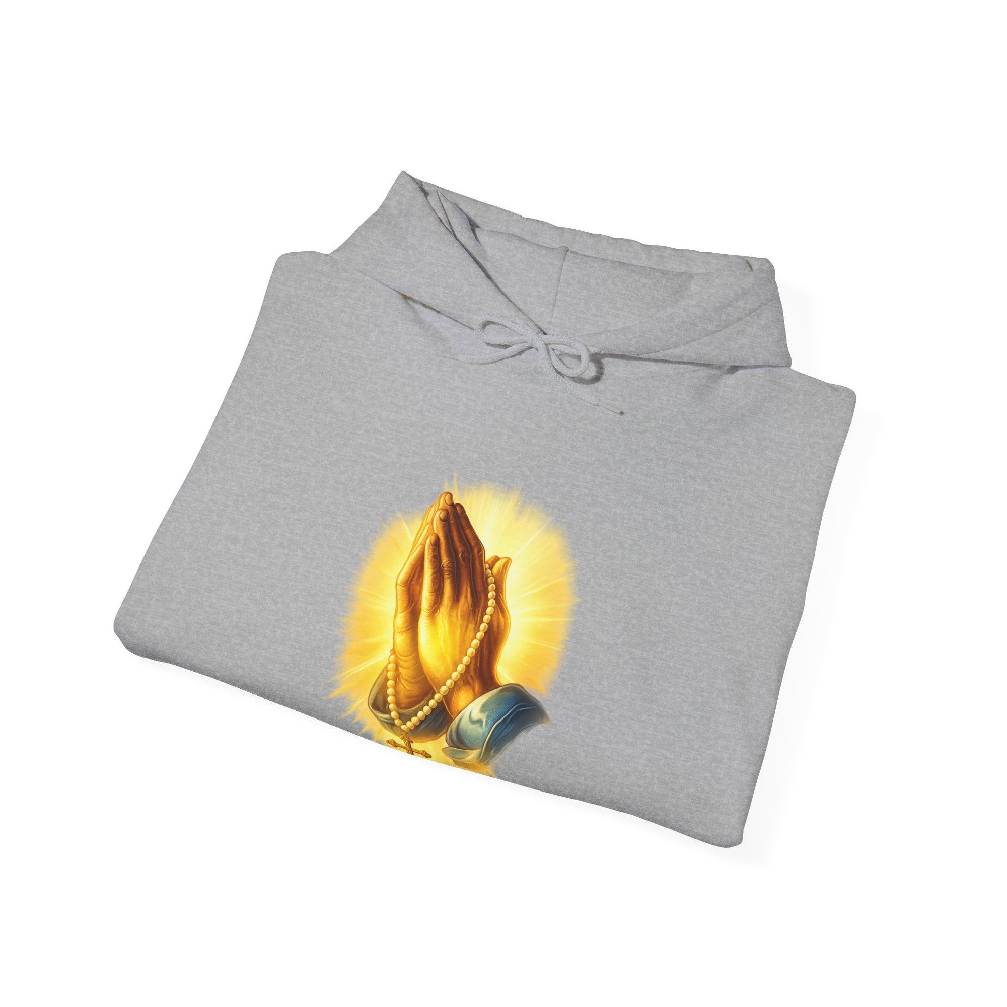 GodMade™ Heavy Blend Hoodie – Faith Over Fear | Unisex Christian Sweatshirt