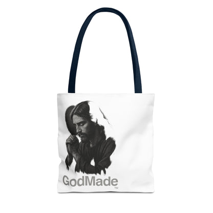 GodMade™ Tote – “Carry the Kingdom” Jesus Art Bag