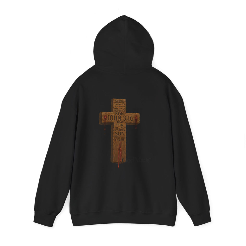Faith Over Flex™ Hoodie – Unisex Christian Streetwear