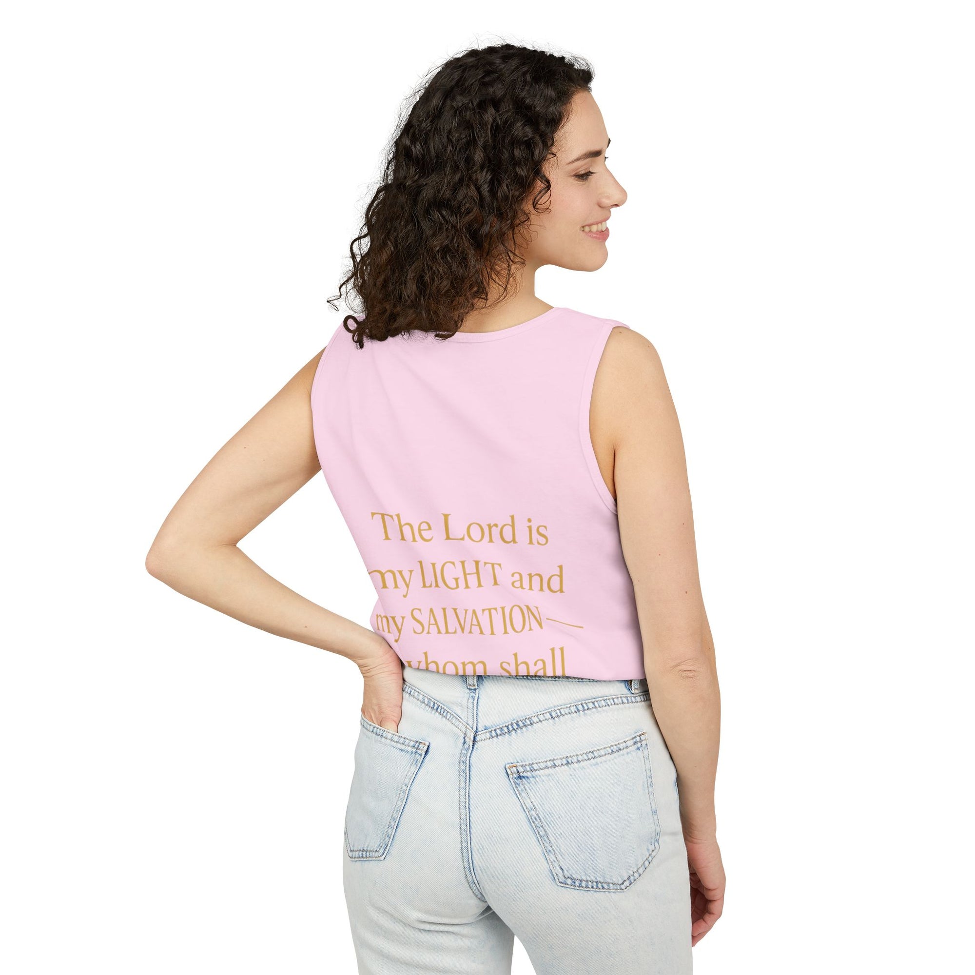 GodMade™ Summer Tank – Walk Boldly in Faith