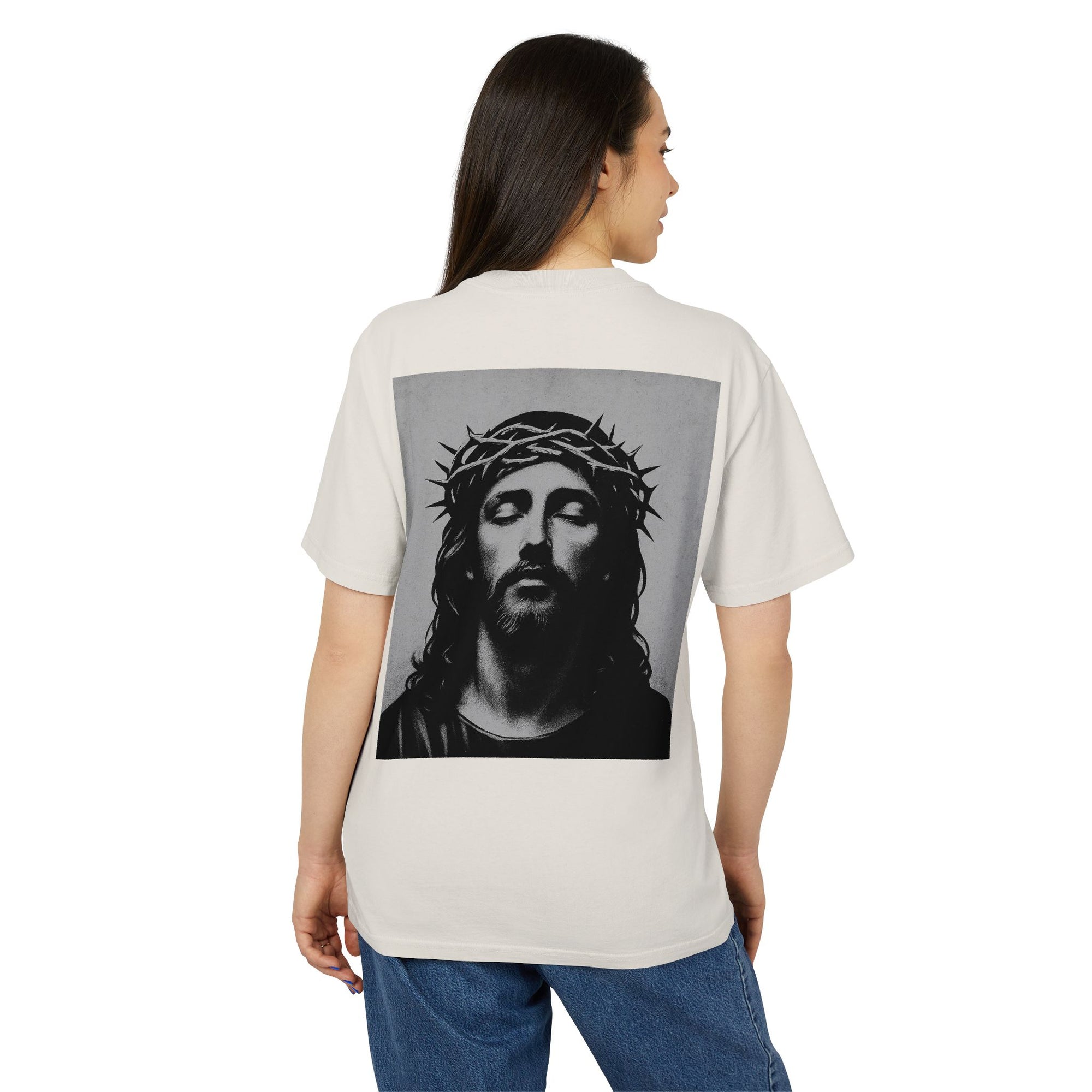 GodMade™ Vintage Prayer Tee – Faded Comfort. Bold Faith.
