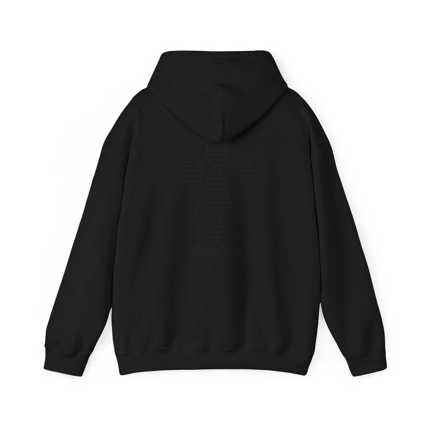 GodMade™ Heavy Blend Hoodie – Faith Over Fear | Unisex Christian Sweatshirt